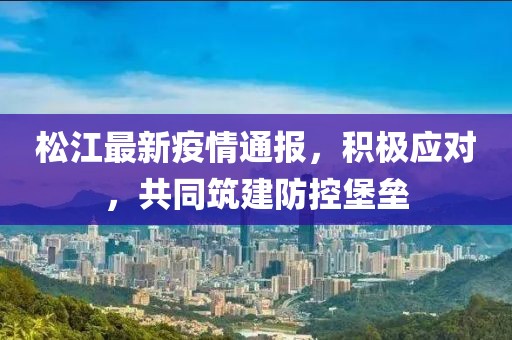 松江最新疫情通报，积极应对，共同筑建防控堡垒