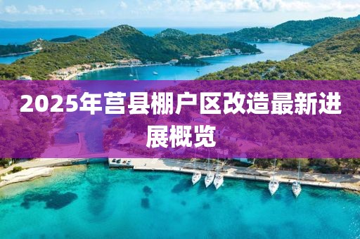 2025年莒县棚户区改造最新进展概览