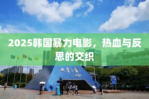 2025韩国暴力电影，热血与反思的交织
