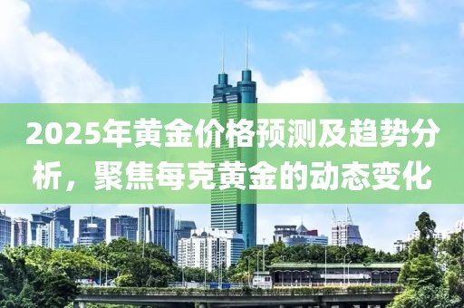 2025年黄金价格预测及趋势分析，聚焦每克黄金的动态变化