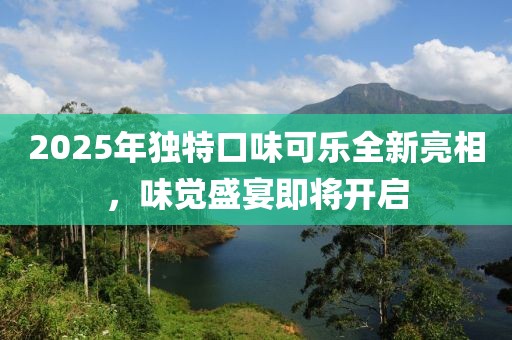 2025年独特口味可乐全新亮相，味觉盛宴即将开启