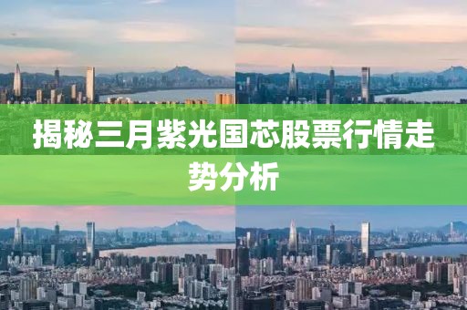 揭秘三月紫光国芯股票行情走势分析