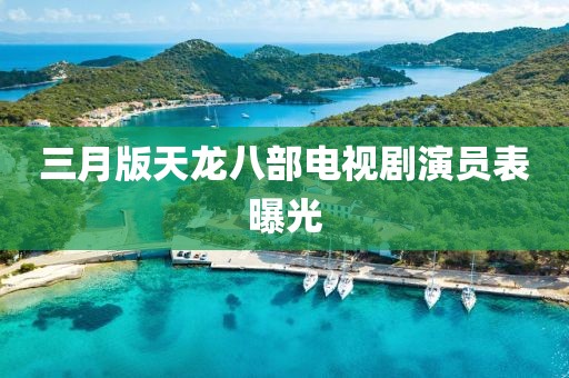 三月版天龙八部电视剧演员表曝光