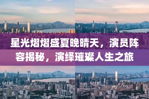 星光熠熠盛夏晚晴天，演员阵容揭秘，演绎璀璨人生之旅