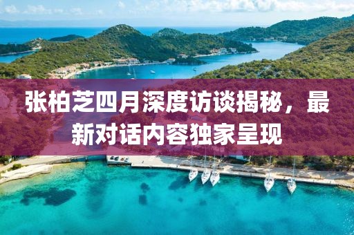 张柏芝四月深度访谈揭秘，最新对话内容独家呈现