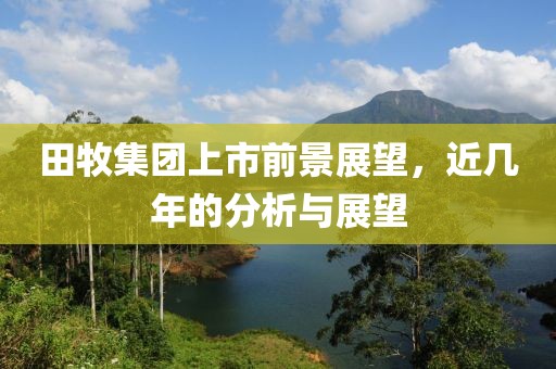 田牧集团上市前景展望，近几年的分析与展望