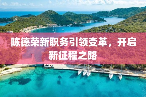陈德荣新职务引领变革，开启新征程之路