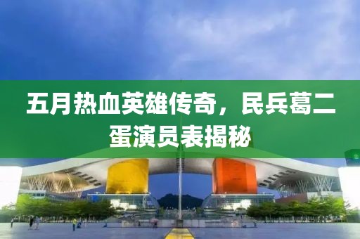 五月热血英雄传奇，民兵葛二蛋演员表揭秘