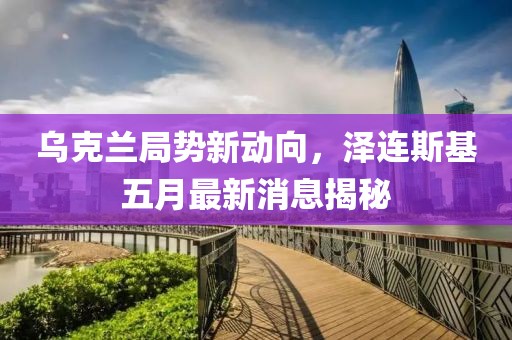 乌克兰局势新动向，泽连斯基五月最新消息揭秘