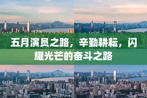 五月演员之路，辛勤耕耘，闪耀光芒的奋斗之路