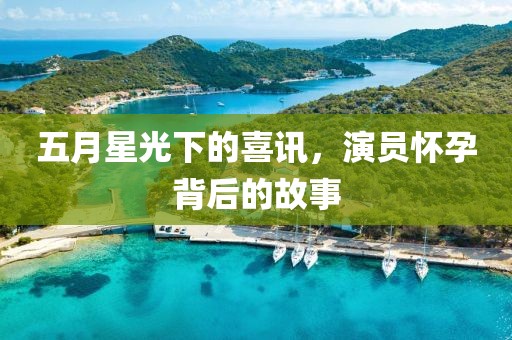 五月星光下的喜讯，演员怀孕背后的故事