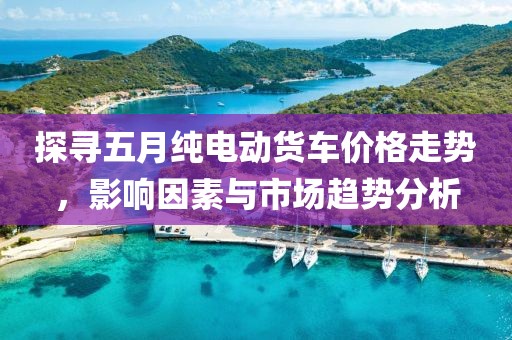 探寻五月纯电动货车价格走势，影响因素与市场趋势分析