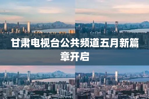 甘肃电视台公共频道五月新篇章开启