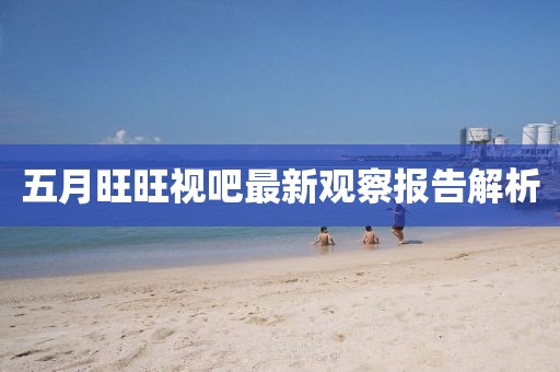 五月旺旺视吧最新观察报告解析