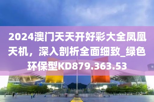 2024澳门天天开好彩大全凤凰天机，深入剖析全面细致_绿色环保型KD879.363.53