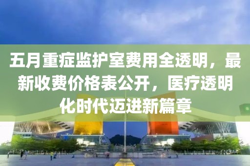 五月重症监护室费用全透明，最新收费价格表公开，医疗透明化时代迈进新篇章