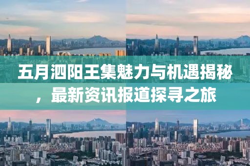 五月泗阳王集魅力与机遇揭秘，最新资讯报道探寻之旅