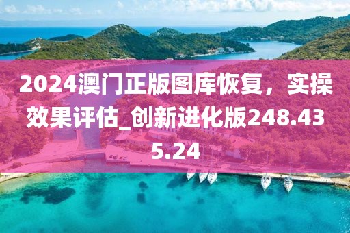 2024澳门正版图库恢复，实操效果评估_创新进化版248.435.24