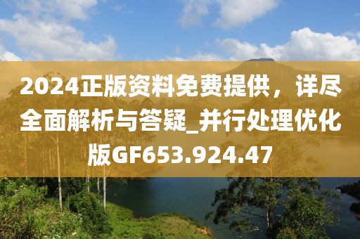 2024正版资料免费提供，详尽全面解析与答疑_并行处理优化版GF653.924.47
