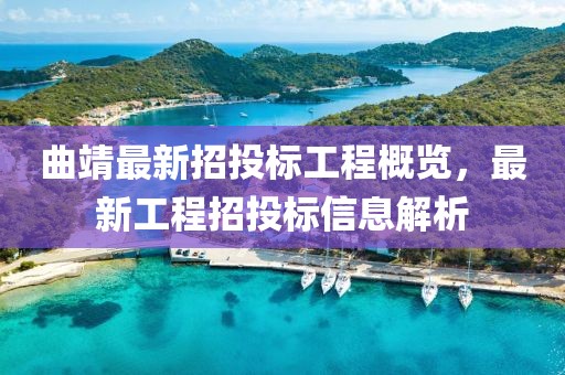 曲靖最新招投标工程概览，最新工程招投标信息解析