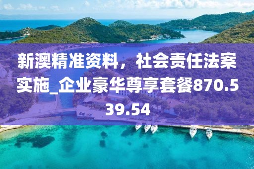 新澳精准资料，社会责任法案实施_企业豪华尊享套餐870.539.54