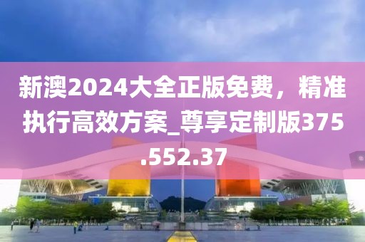 新澳2024大全正版免费，精准执行高效方案_尊享定制版375.552.37