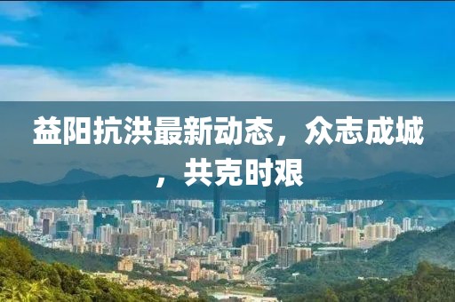 益阳抗洪最新动态，众志成城，共克时艰