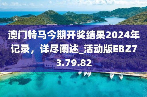 澳门特马今期开奖结果2024年记录，详尽阐述_活动版EBZ73.79.82
