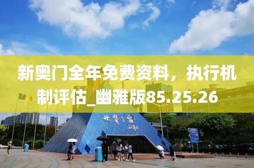 新奥门全年免费资料，执行机制评估_幽雅版85.25.26