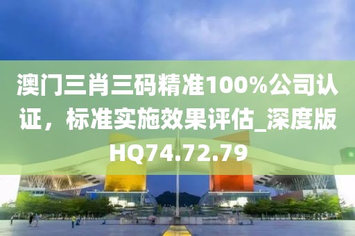 澳门三肖三码精准100%公司认证，标准实施效果评估_深度版HQ74.72.79