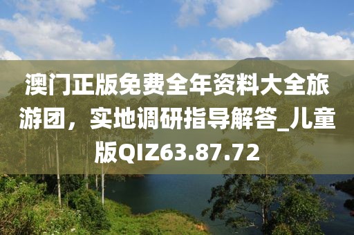 澳门正版免费全年资料大全旅游团，实地调研指导解答_儿童版QIZ63.87.72