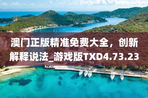 澳门正版精准免费大全，创新解释说法_游戏版TXD4.73.23