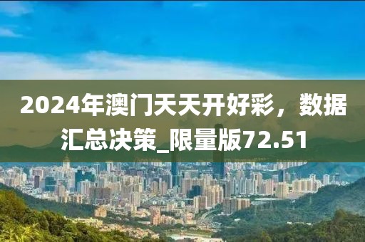 2024年澳门天天开好彩，数据汇总决策_限量版72.51